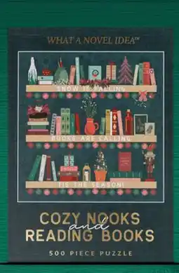 Target COZY NOOKS and READING BOOKS 500 PIECE PUZZLE offer
