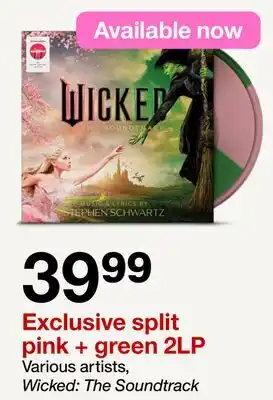 Target Wicked: The Soundtrack offer