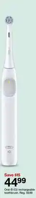 Target Oral-B iO2 rechargeable toothbrush offer