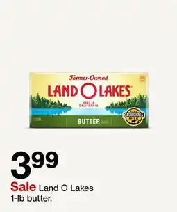 Target Land O Lakes 1-lb butter offer