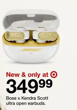 Target Bose X Kendra Scott ultra open earbuds offer