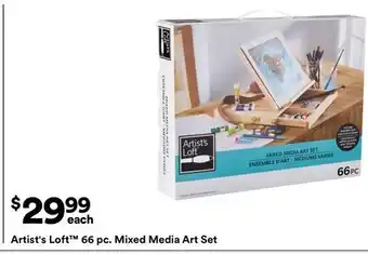 Michaels Artist's Loft 66 pc. mixed media Art Set offer