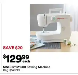 Michaels SINGER M1500 SEWING MACHINE offer