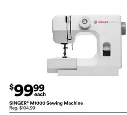 Michaels SINGer m1000 Sewing machine offer
