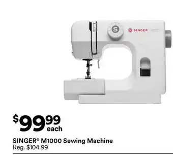 Michaels SINGer m1000 Sewing machine offer