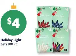 Family Dollar Holiday Light Sets offer