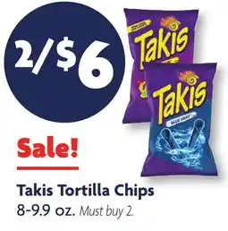 Family Dollar Takis Tortilla Chips offer