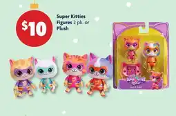 Family Dollar Super Kitties Figures 2 pk. or Plush offer