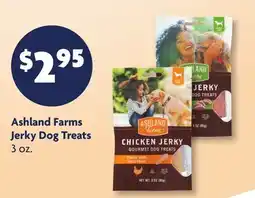 Family Dollar Ashland Farms Jerky Dog Treats offer