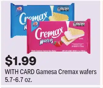 CVS Gamesa Cremax wafers offer
