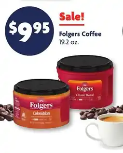 Family Dollar Folgers Coffee offer