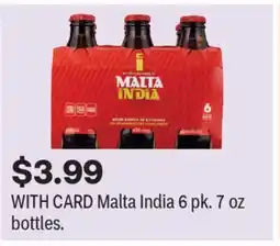 CVS Malta India 6 pk. 7 oz bottles offer
