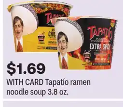 CVS Tapatío ramen noodle soup offer