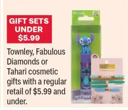 CVS Townley, Fabulous Diamonds or Tahari cosmetic gifts offer