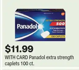CVS Panadol extra strength caplets offer
