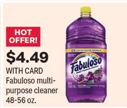 CVS Fabuloso multi-purpose cleaner offer