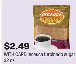 CVS Incauca turbinado sugar offer