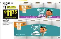 Dollar General Angel Soft Bath Tissue Scented or Unscented offer
