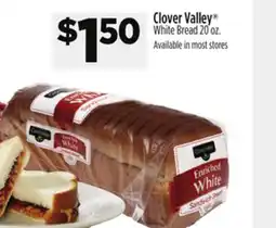 Dollar General Clover Valley White Bread offer