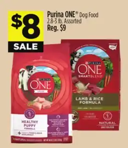 Dollar General Purina ONE Dog Food offer