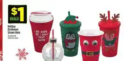 Dollar General Holiday Drinkware Shown Here offer