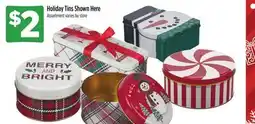 Dollar General Holiday Tins Shown Here offer