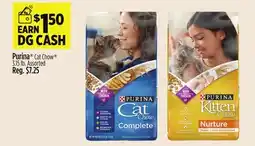 Dollar General Purina Cat Chow offer