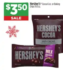 Dollar General Hershey's Cocoa or Baking Chips offer