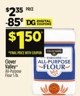 Dollar General Clover Valley All-Purpose Flour offer