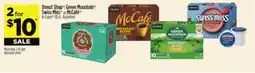 Dollar General Donut Shop , Green Mountain , Swiss Miss or McCafé K-Cups offer