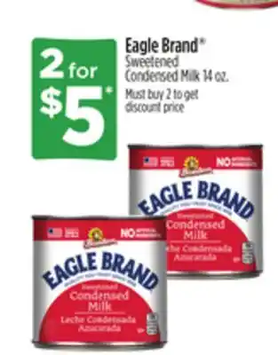Dollar General Eagle Brand Sweetened Condensed Milk offer