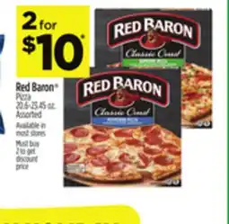 Dollar General Red Baron Pizza offer