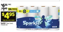 Dollar General Sparkle Paper Towels offer