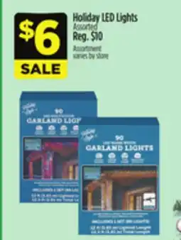 Dollar General Holiday LED Lights offer