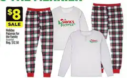 Dollar General Holiday Pajamas for the Family offer