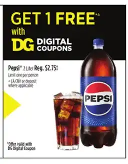 Dollar General Pepsi offer