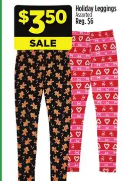 Dollar General Holiday Leggings offer
