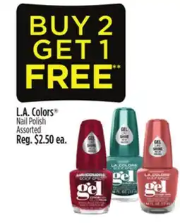 Dollar General L. A. Colors Nail Polish offer