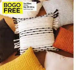 Dollar General Toss Pillows offer