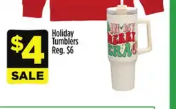 Dollar General Holiday Tumblers offer