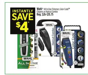 Dollar General Wahl Clippers or Haircut Combo offer