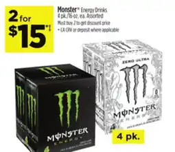Dollar General Monster Energy Drinks offer