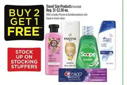Dollar General Travel Size Products offer