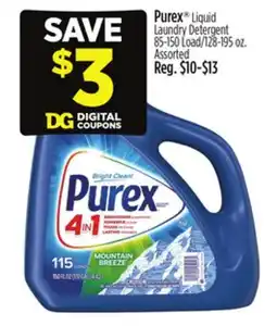 Dollar General Purex Liquid Laundry Detergent offer