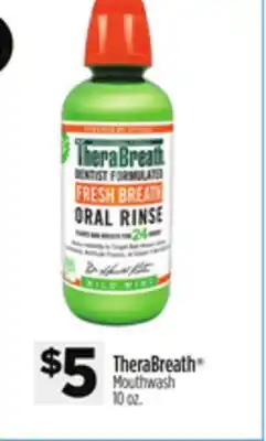 Dollar General TheraBreath Mouthwash offer