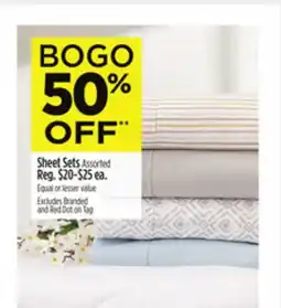 Dollar General Sheet Sets offer