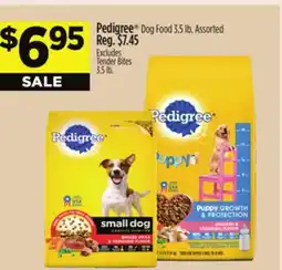 Dollar General Pedigree Dog Food offer