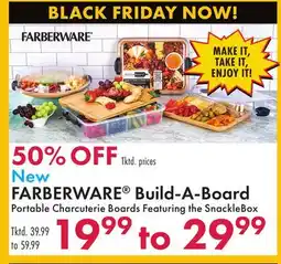 Boscov's FARBERWARE Build-A-Board offer