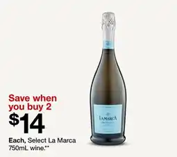 Target Select La Marca 750mL wine offer