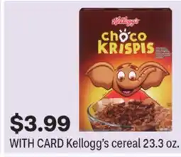 CVS Kellogg's cereal offer